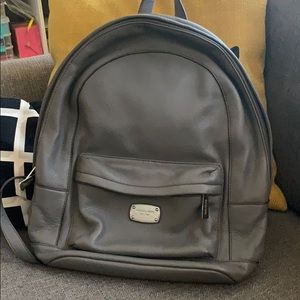 Michael Kors Grey Backpack